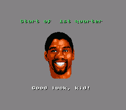 Magic Johnson's Fast Break screenshot 5 for NES